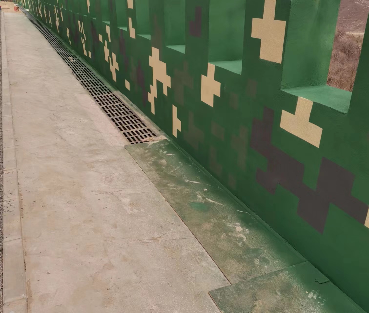 辽源围墙迷彩喷涂,数迷彩漆